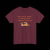 If You Want To Impress Me With Your Truck, It Better Be a Food Truck - Funny T-shirt - Maroon