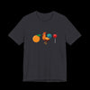 Emoji Graphic Jersey Tee | Wear Your Humor Loud and Proud - Gray