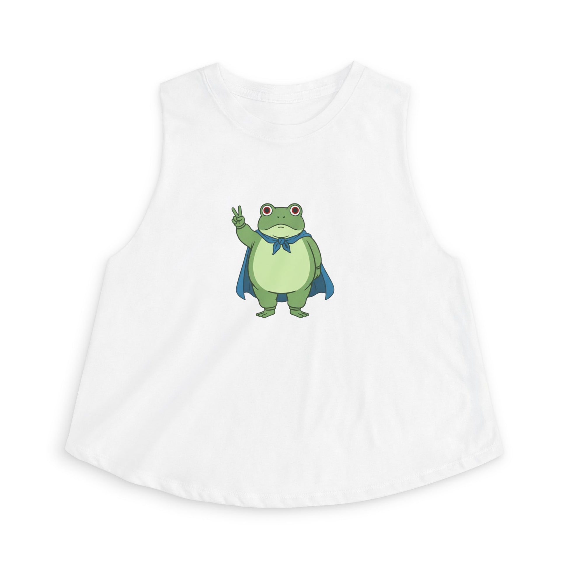 Portland Protest Frog Crop Tank - empowHERbyHeidi