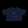 Dare to be Different - Pride Crop Tee - Navy