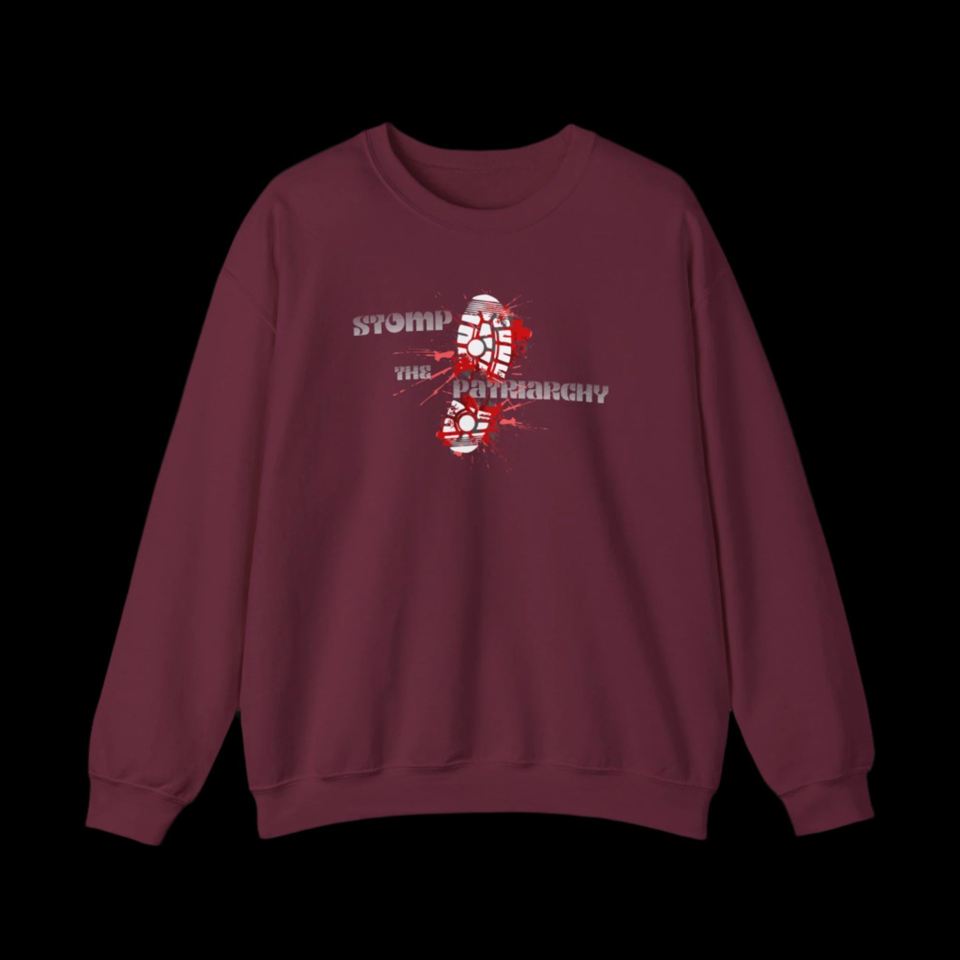 Stomp the Patriarchy Sweatshirt - empowHERbyHeidi