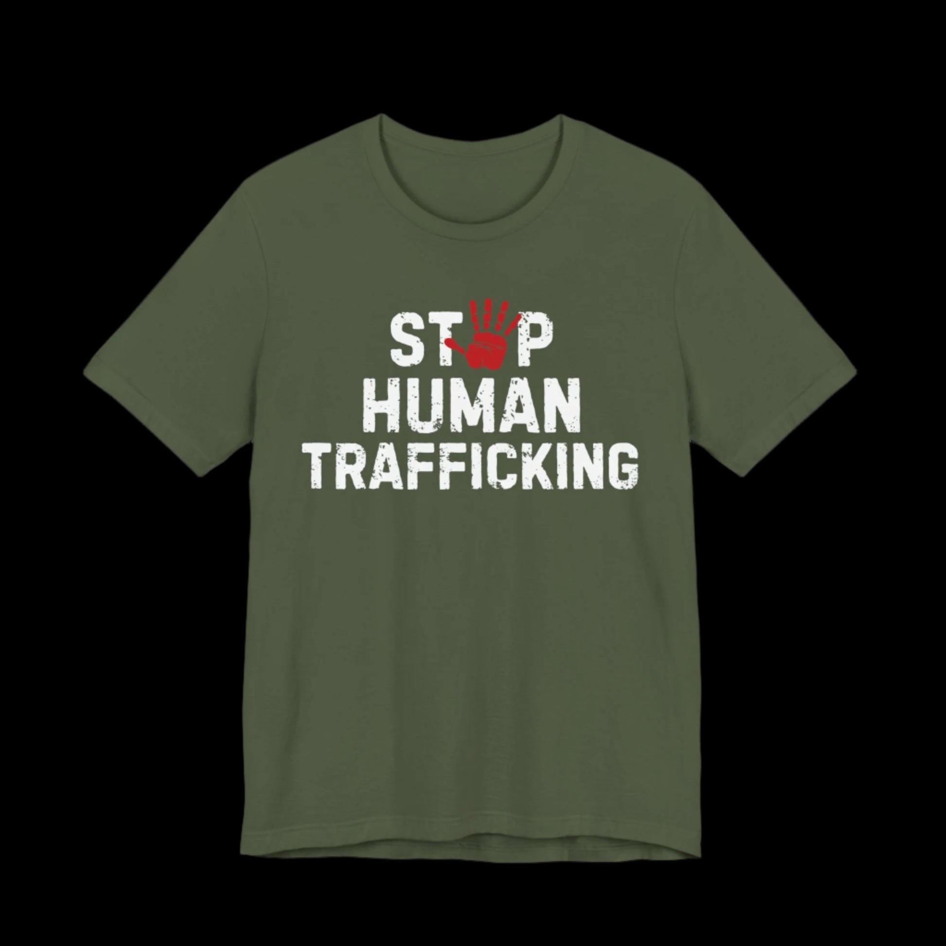 Stop Human Trafficking Jersey Tee | Donate to the ACLU - empowHERbyHeidi