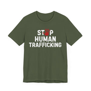 Stop Human Trafficking Jersey Tee | Donate to the ACLU - empowHERbyHeidi