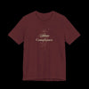 Silence Is Compliance Jersey Tee | Speak Up for Democracy - Maroon