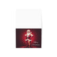 Greeting card with a stylized Santa Claus as a drag queen by empowHER by Heidi