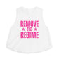 Remove the Regime Crop Tank - empowHERbyHeidi