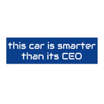 This Car Is Smarter Than Its CEO | The Ultimate Tesla Bumper Sticker - empowHERbyHeidi