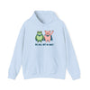 We Will NOT Be Quiet Protest Hoodie - Light Blue