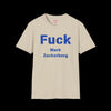 F*ck Mark Zuckerberg Tee - Sand