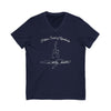 Dolly Parton Signature V-Neck T-Shirt - Navy