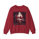 Red Mary Christmas - Santa in Drag Sweatshirt - empowHERbyHeidi