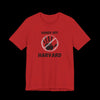 Hands Off Harvard Jersey Tee - Heather Red