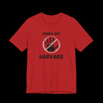 Hands Off Harvard Jersey Tee - empowHERbyHeidi
