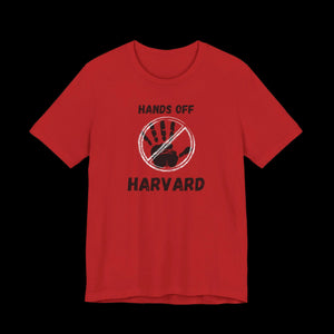 Hands Off Harvard Jersey Tee - empowHERbyHeidi