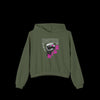 Together We Fall, Together We Rise Cinched Hoodie - Military Green