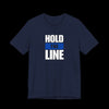 Hold the Line Jersey Tee - Navy
