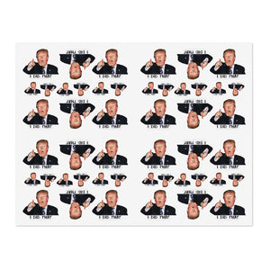 "I Did That" Sticker Sheet