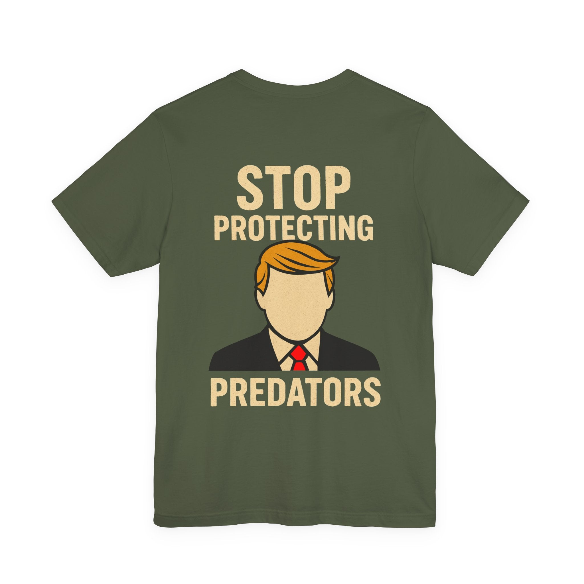 Stop Protecting Predators Jersey Tee