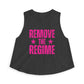 Remove the Regime Crop Tank - empowHERbyHeidi