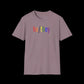 Gender Inclusive Pronouns he/they (in rainbow text) Unisex T-Shirt - empowHERbyHeidi