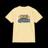 Big Queer Pocket T-Shirt - LGBTQIA+ Top - Faded Cream