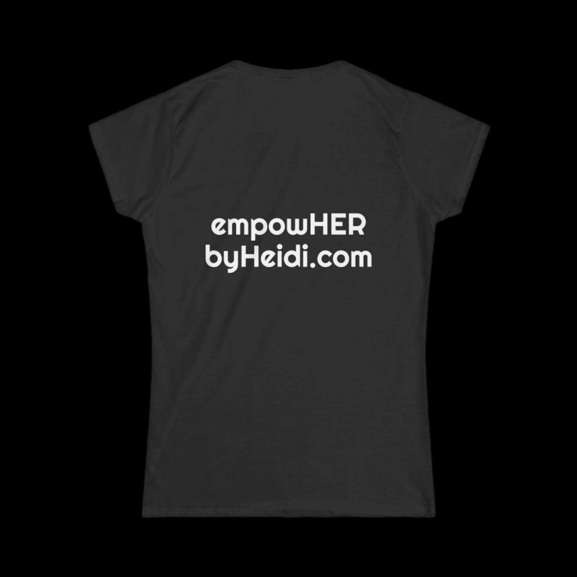 empowHERbyHeidi Branded (Fitted) Tee - empowHERbyHeidi