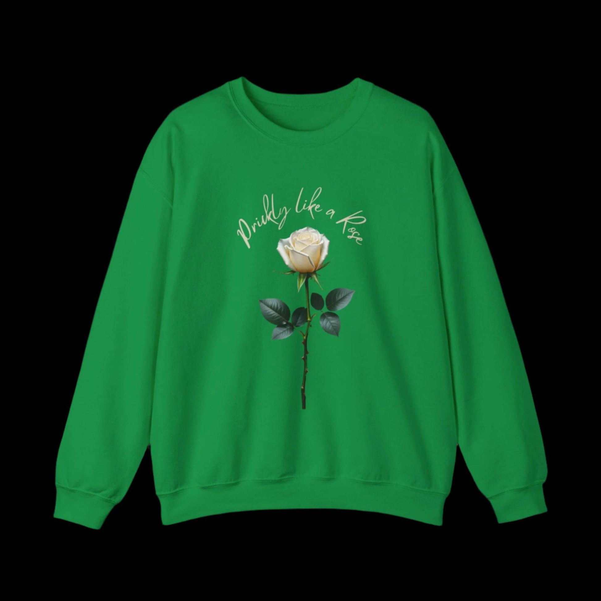 Prickly Like a Rose Sweatshirt - empowHERbyHeidi