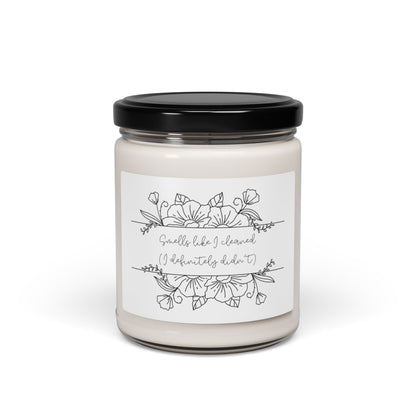 Smells Like I Cleaned Scented Candle - empowHERbyHeidi