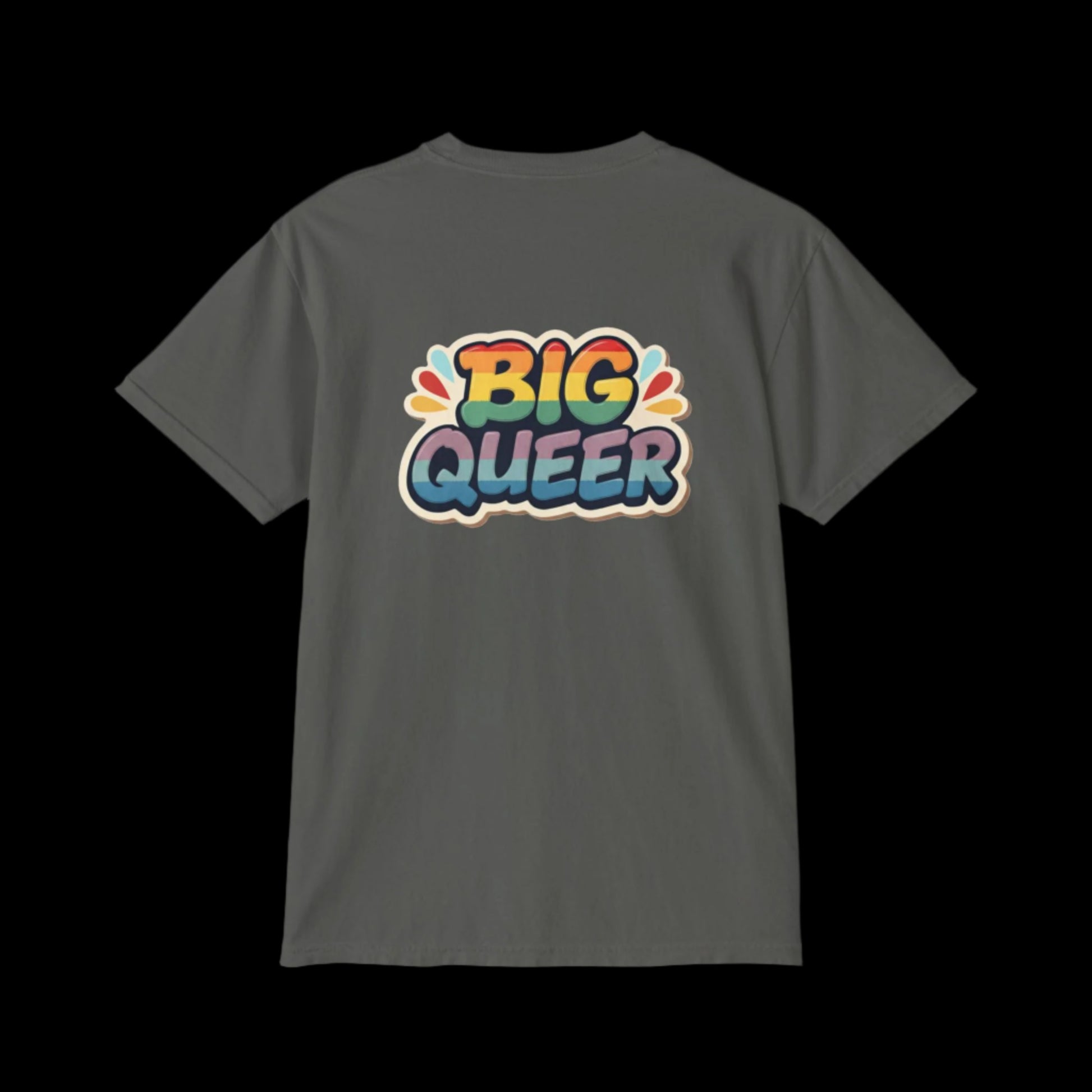 Big Queer Pocket T-Shirt - empowHERbyHeidi