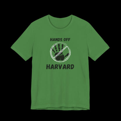 Hands Off Harvard Jersey Tee - empowHERbyHeidi