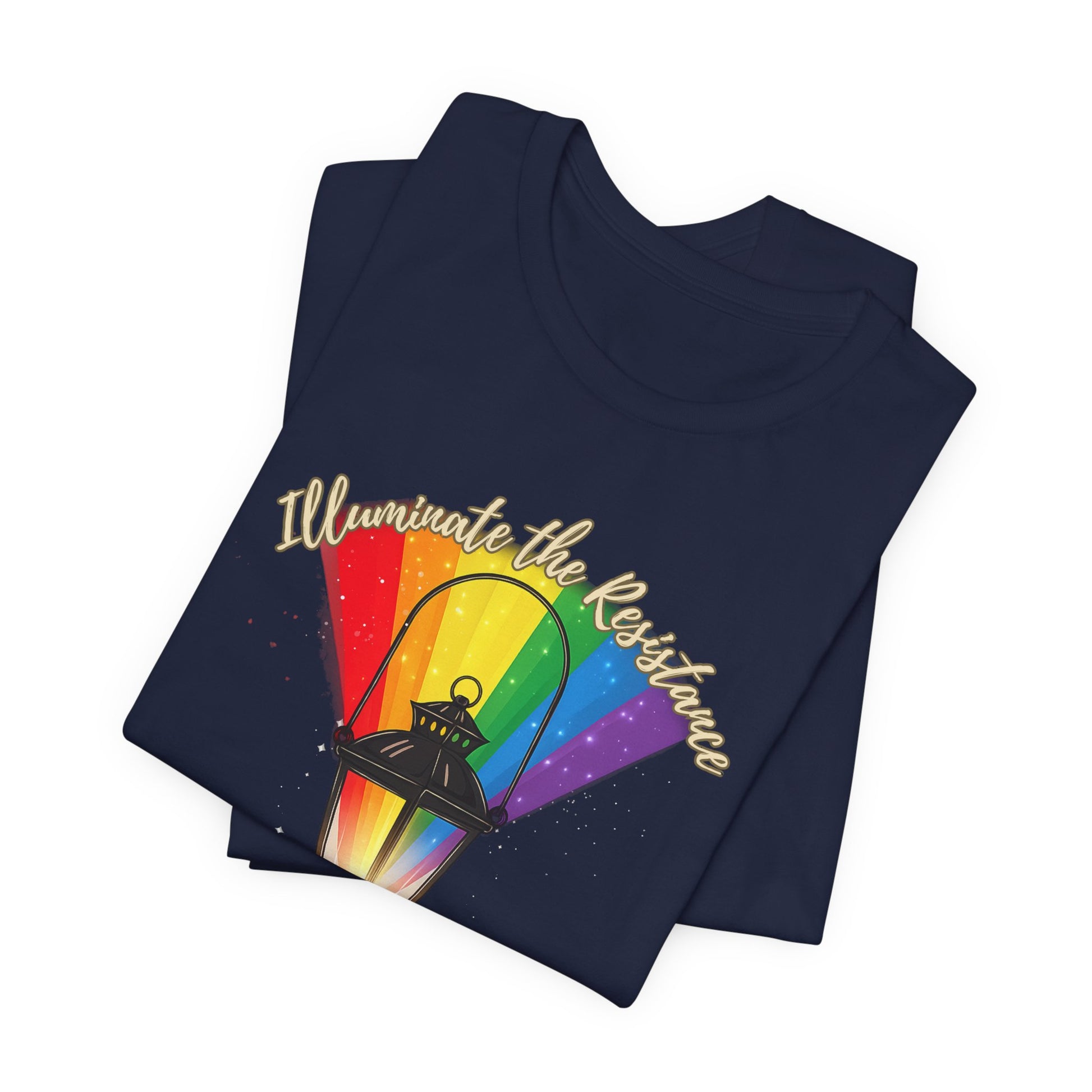 Illuminate the Resistance Lantern T-Shirt - empowHERbyHeidi