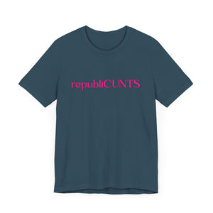 RepubliCUNTS Jersey Tee | Bold & Unapologetic - empowHERbyHeidi