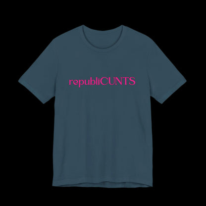 RepubliCUNTS Jersey Tee | Bold & Unapologetic - empowHERbyHeidi