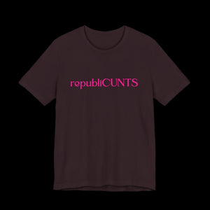 RepubliCUNTS Jersey Tee | Bold & Unapologetic - empowHERbyHeidi