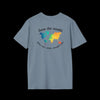 Save the World - Equality T-Shirt - Stone Blue