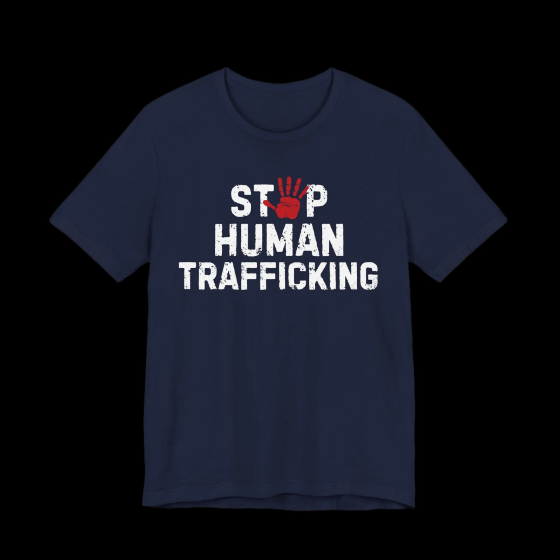 Stop Human Trafficking Jersey Tee | Donate to the ACLU - empowHERbyHeidi