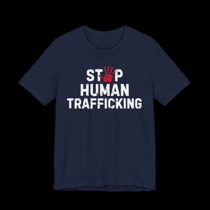 Stop Human Trafficking Jersey Tee | Donate to the ACLU - empowHERbyHeidi