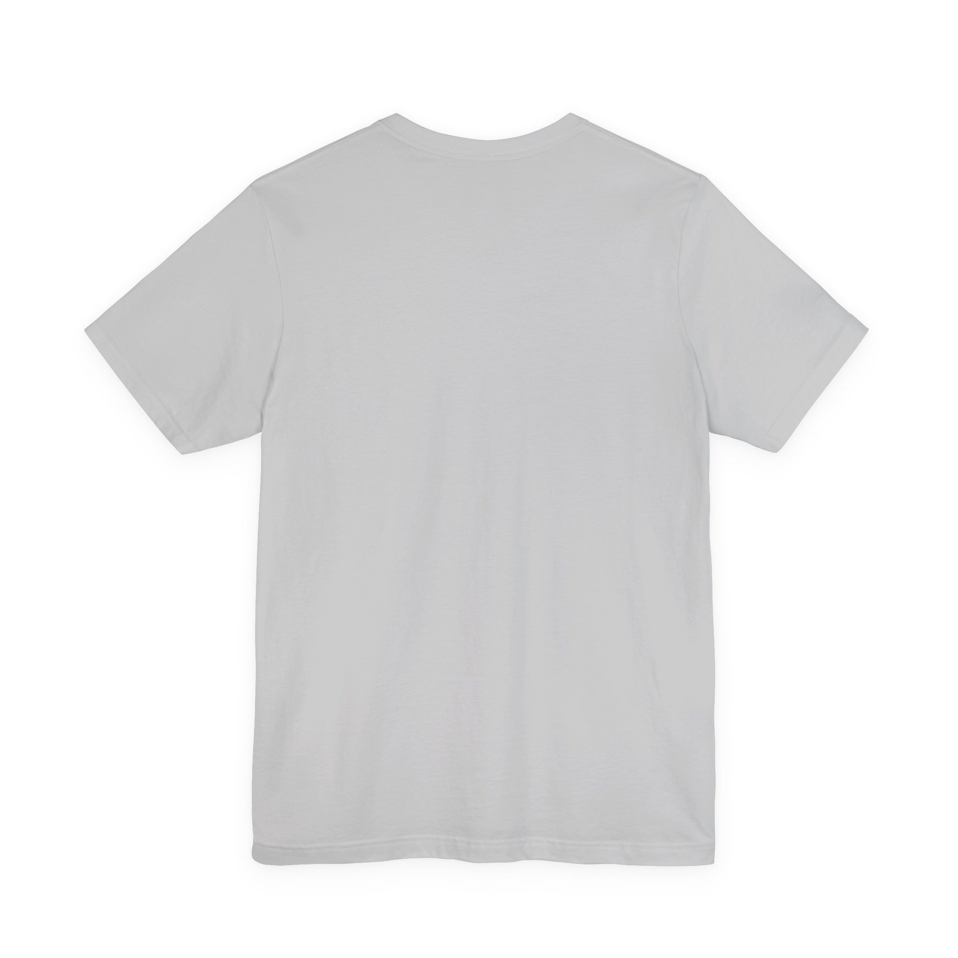 Plain gray t-shirt on a white background