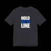Hold the Line Jersey Tee - Gray