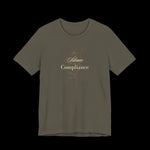 Silence Is Compliance Jersey Tee | Speak Up for Democracy - empowHERbyHeidi