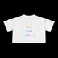 Dare to be Different - Pride Crop Tee - empowHERbyHeidi