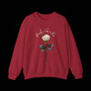 Prickly Like a Rose Sweatshirt - Antique Cherry Red