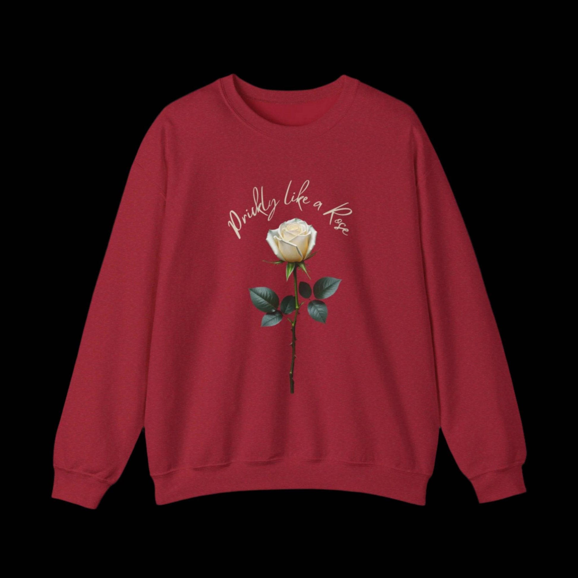 Prickly Like a Rose Sweatshirt - empowHERbyHeidi