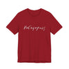 Simple Math Chalk Tee - Red
