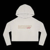 Empowered Women Cropped Hoodie - Bone