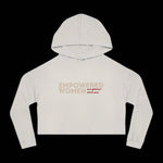 Empowered Women Cropped Hoodie - empowHERbyHeidi