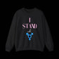 I Stand With Transgender (rights) Equality & Inclusivity Sweatshirt - empowHERbyHeidi