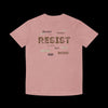 Resist Faded Shirt - Social Justice Protest Tee - Faded Rose