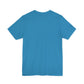 Blue t-shirt on a white background