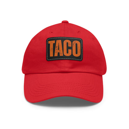 TACO Leather Patch Hat - empowHERbyHeidi